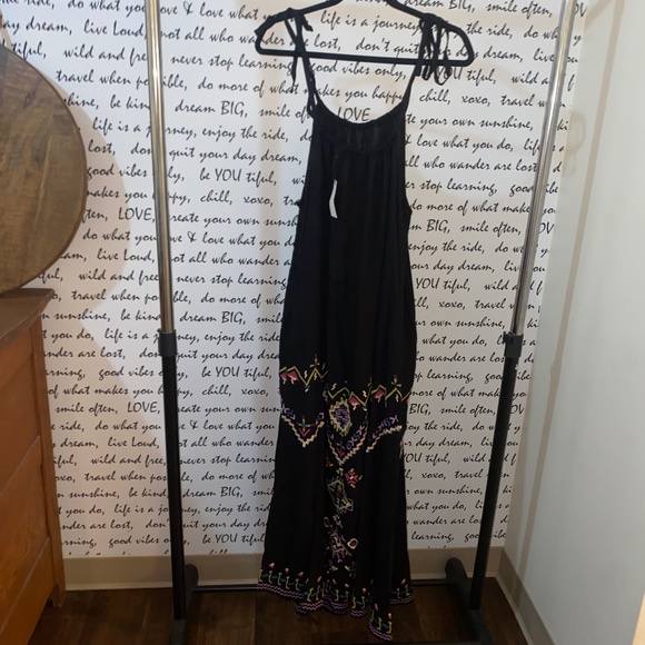 EMBROIDERED MAXI DRESS - Picture 12 of 14